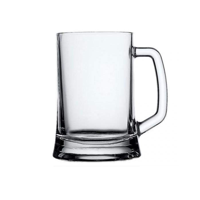 2 Pcs Pub Handled Beer Mug In SLV 500ml 55129 (Parcel Rate)