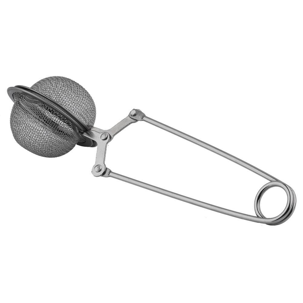 Stainless Steel Tea Bag Squeezer Infuser Strainer Filter Brew Herbal Spices 3859 A (Parcel Rate)