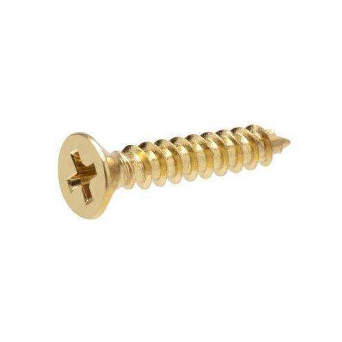 4.5 x 25 Pozi c/sk Chipboard Screws Yellow Diy 0317 (Large Letter Rate)