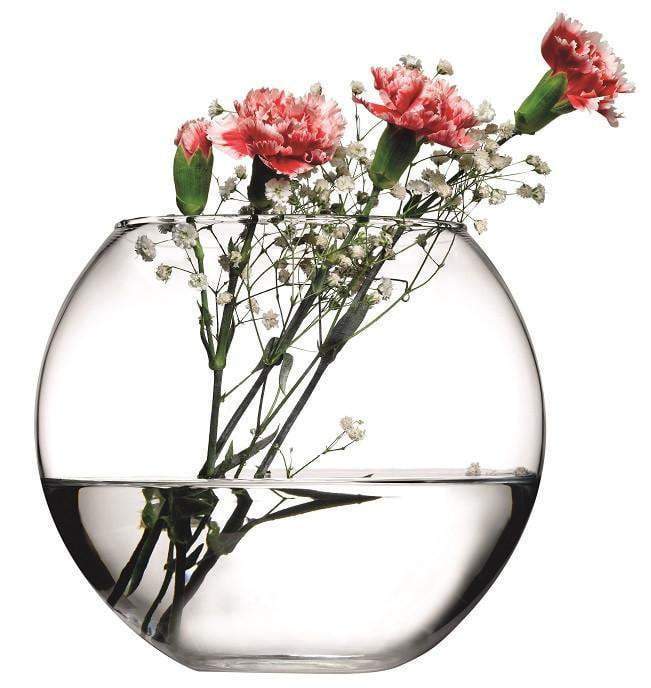 PB Botanica Floral Vase Round Clear Glass 16 x 12.5 cm 45068 A (Parcel Rate)