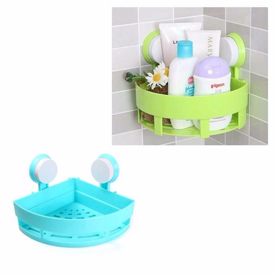 360 Turn Triangle Bathroom Storage Shelf Max Load 5kg 19.5cm x 7cm 4090 (Parcel Rate)