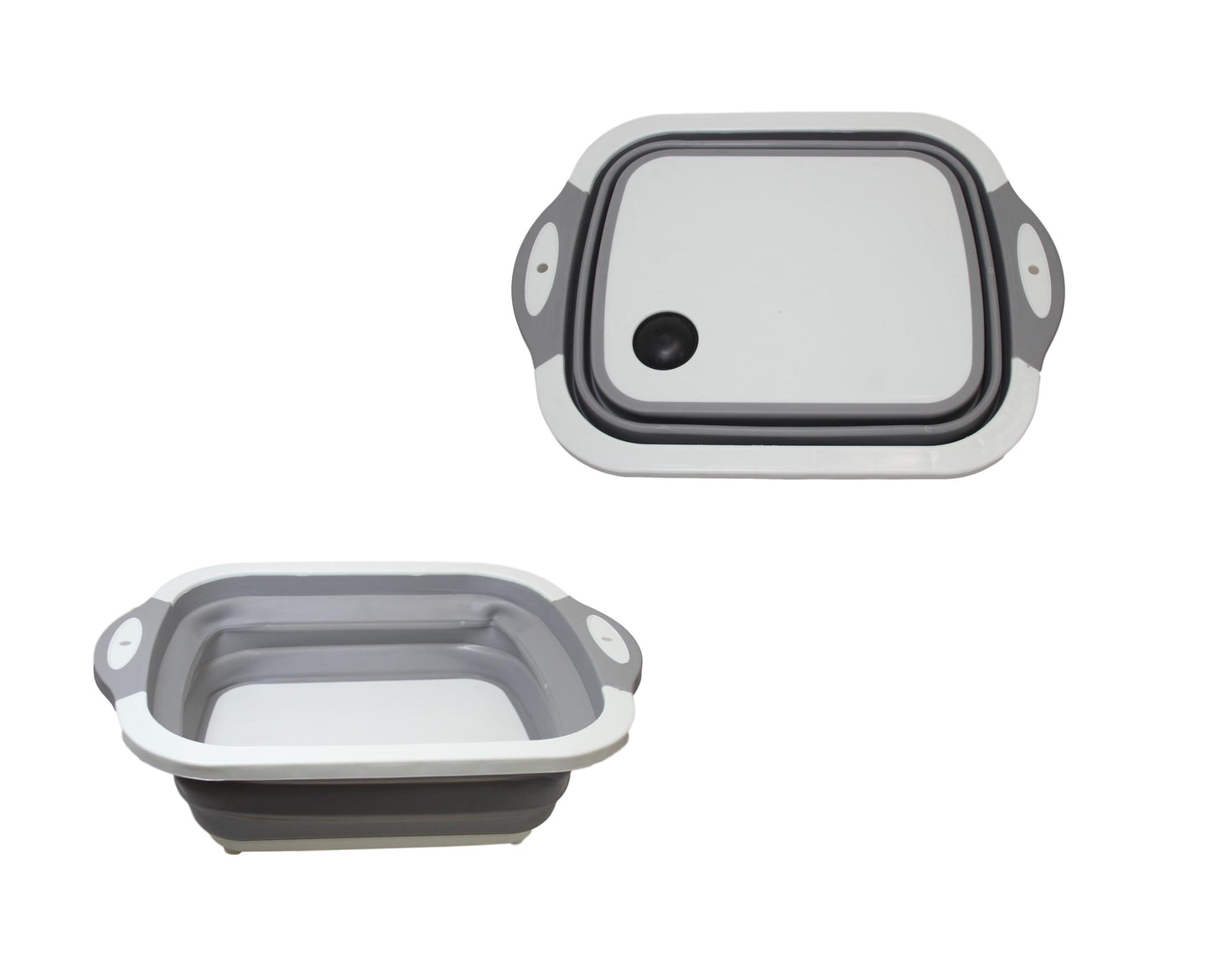 3 in 1 Collapsible Chopping Board Washing Bowl and Basin 35 x 13cm 6397 (Parcel Rate)