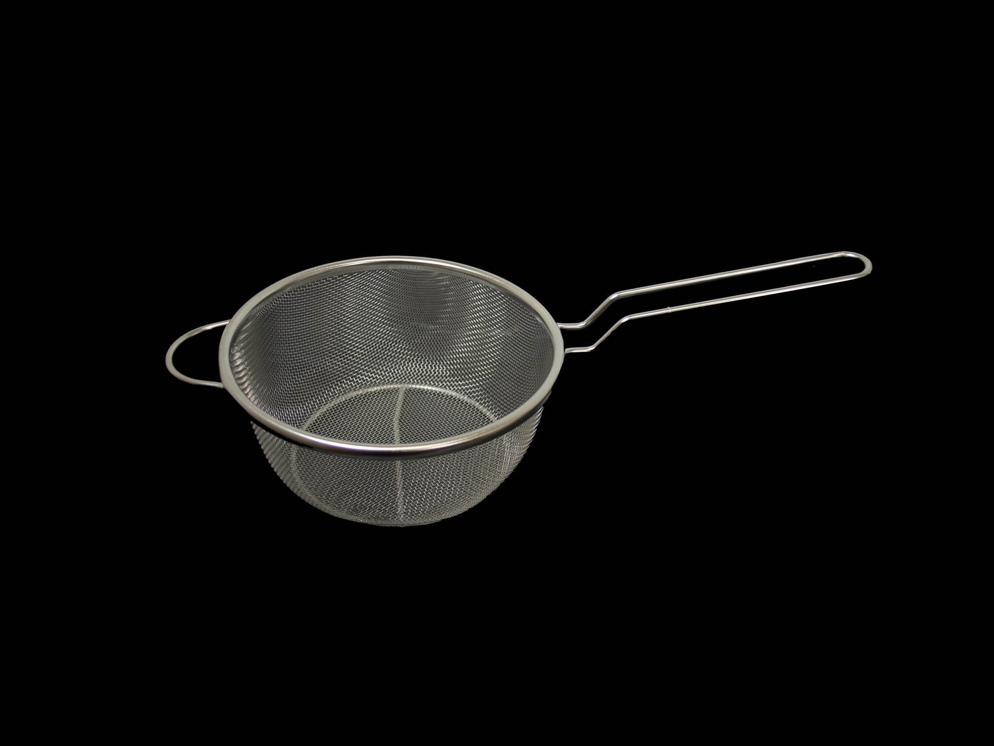 Stainless Steel Chip Frying Basket 18cm x 8cm Long Handle 17cm 6416 A (Parcel Rate)