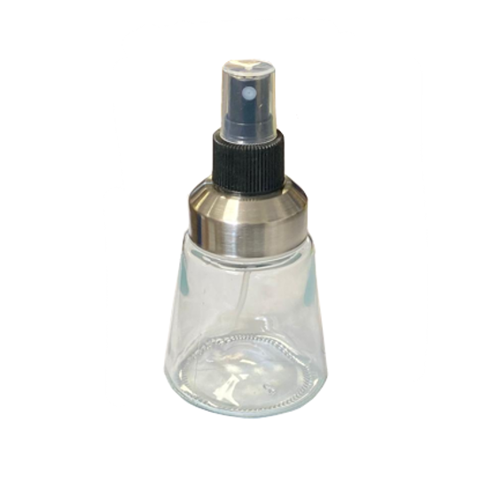Clear Glass Kitchen Vinegar Spray Bottle 13.5 x 6.5 cm 125ml 7017 (Parcel Plus Rate)