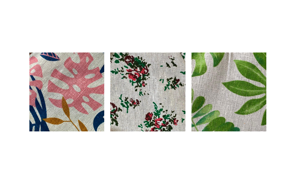 Round Foldable Collapsible Fabric Laundry Basket with Zipper 34 x 43 cm Assorted Designs 7658 (Big Parcel Rate)