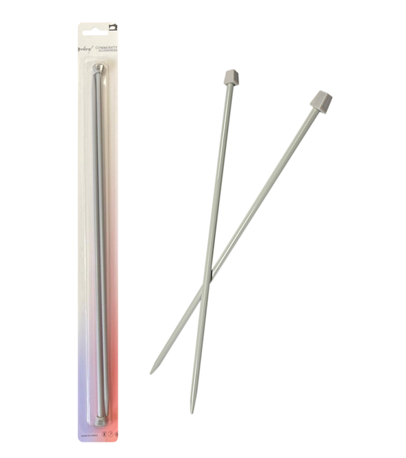 Plastic Knitting Needles 5mm Pack of 2 7859 (Parcel Rate)