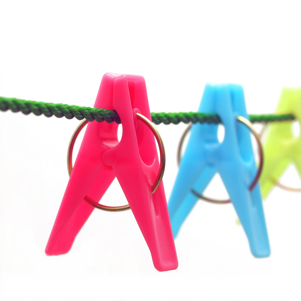 Durane Nylon Laundry Clothes Washing Line Rope 15m Assorted Colours 9961 (Parcel Rate)