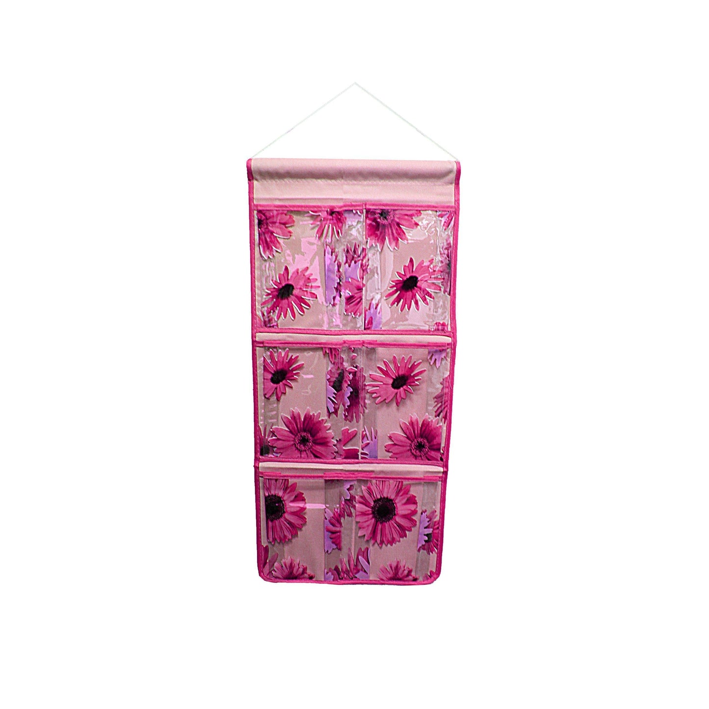 Bathroom Plastic Hanging Sectioned Storage Caddy Assorted Colours 4793 (Parcel Rate)