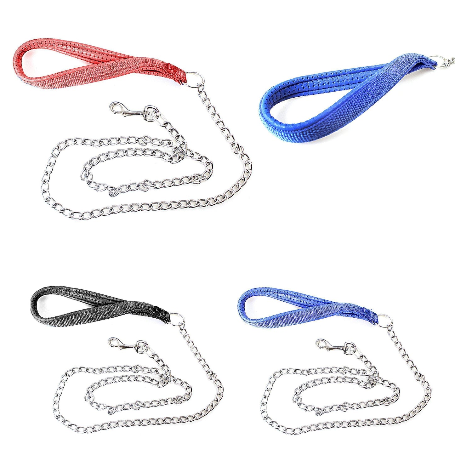 Heavy Duty Metal Dog Strap Chain Lead 97 cm Assorted Colours 3033 A (Large Letter Rate)