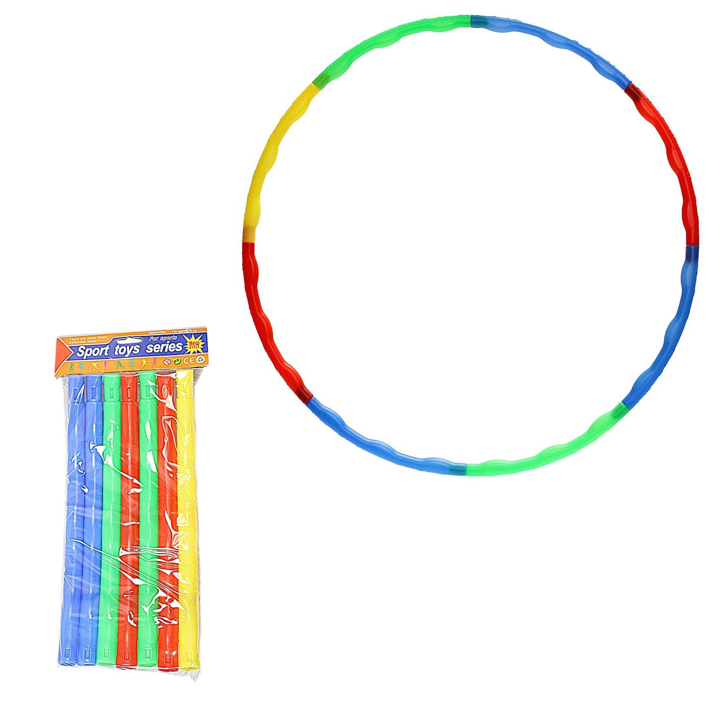 Children's Outdoor Toy Collapsible Hula Hoop Wavy Hoop 3518 A (Parcel Rate)
