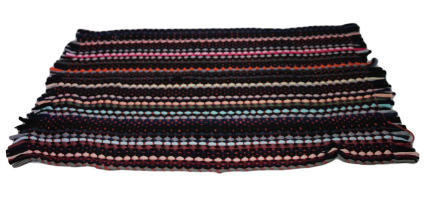 Multipurpose General Cloth Attached Rug Stretchy Assorted Colour Rug 47cm x 75cm 5423 (Parcel Rate)