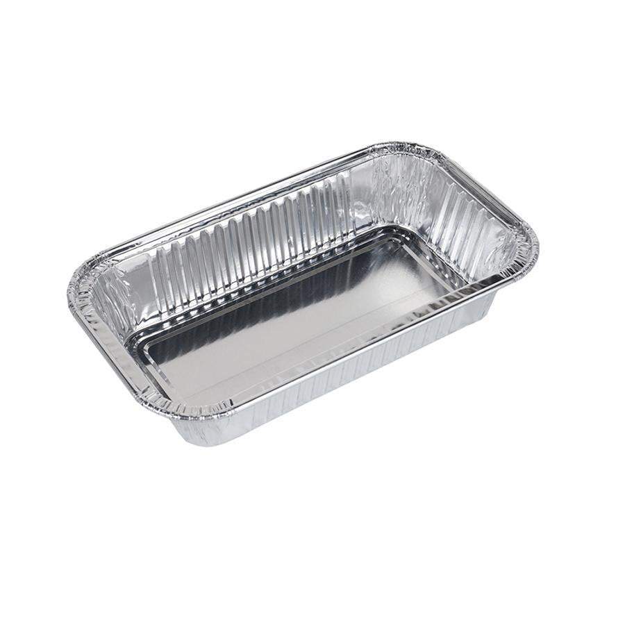 Pack of 6 Aluminium Food Containers With Lids 23oz 9011 (Parcel Rate)