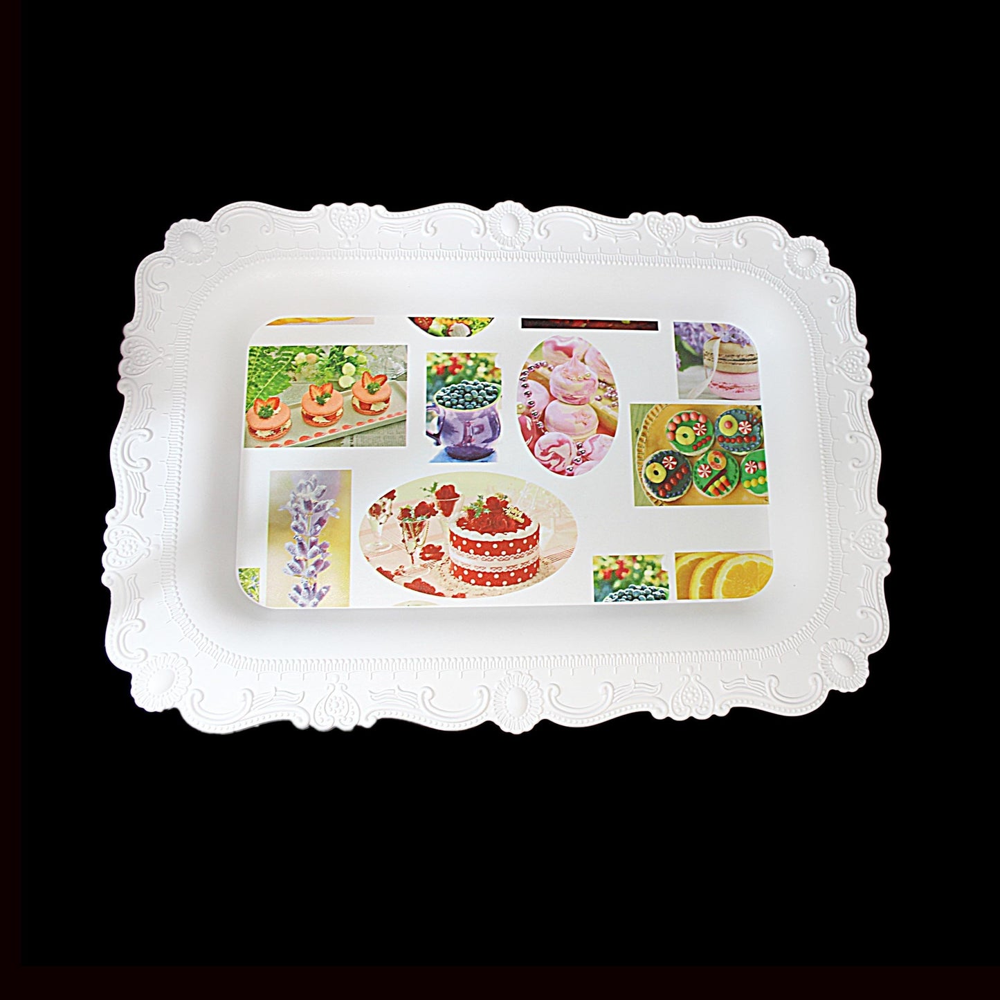 Plastic Plate 4971 (Parcel Rate)