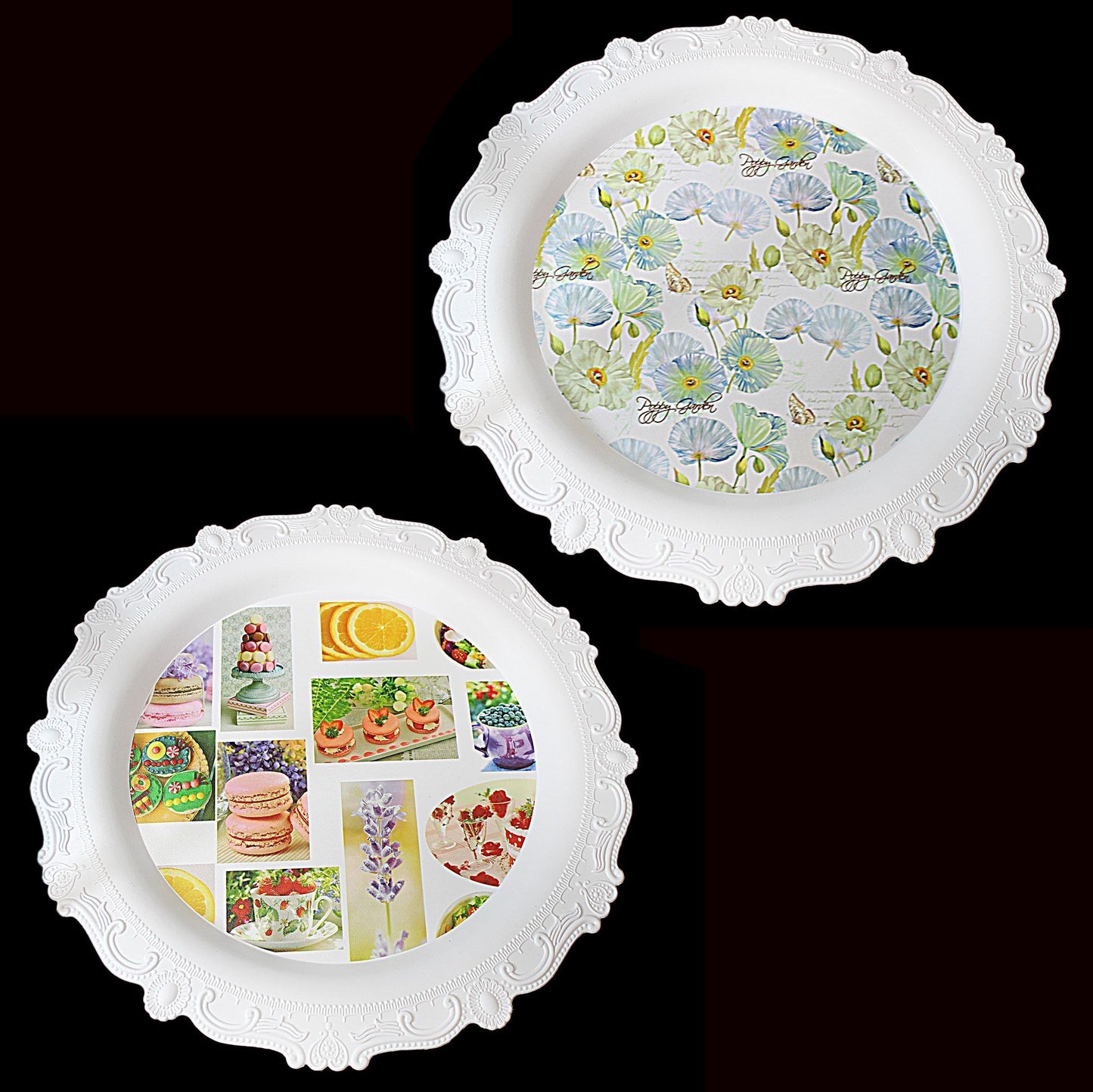 Plastic Plate 4972 (Parcel Rate)