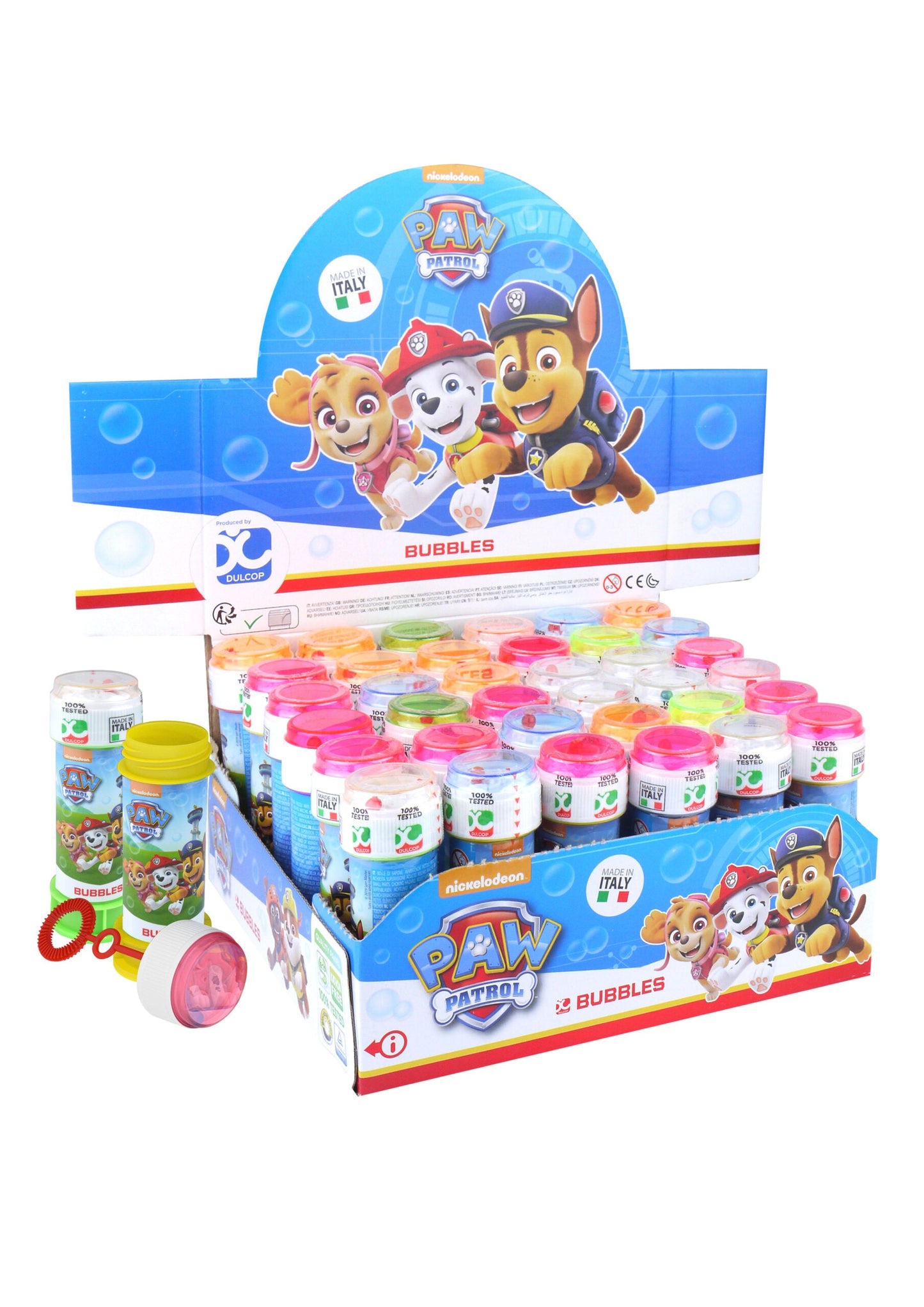 Paw Patrol Bubble Blowing Fun Indoor Outdoor Bubble Tubs 60ml R42489 (Parcel Rate)
