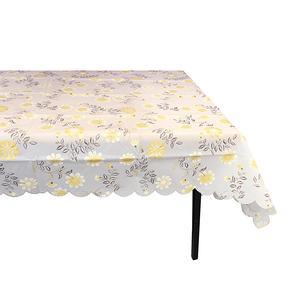 PVC Vinyl Dining Kitchen Table Cover Protector with Floral Pattern 152 x 152cm Assorted Designs and Colours 0314 (Parcel Rate)