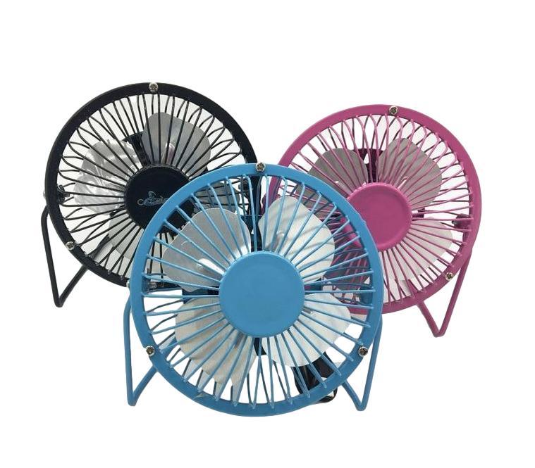 USB Fan Desk Mix Cooler Cooling Fan USB Mini Fans Operation Super Silent 2.5W 2527 (Parcel Rate)