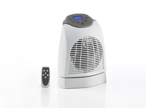 Daewoo Fan Heater with Remote 2 Heat Settings 1000W / 2000W HEA1756 A W25 (Parcel Rate)