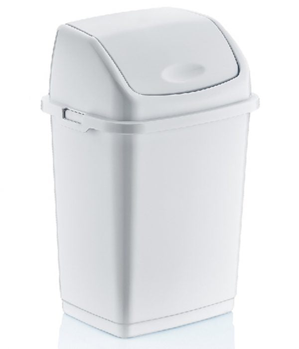 Kitchen Plastic Fantasy Swig Bin 50 Litre Assorted Colours 9705 (Big Parcel Rate)