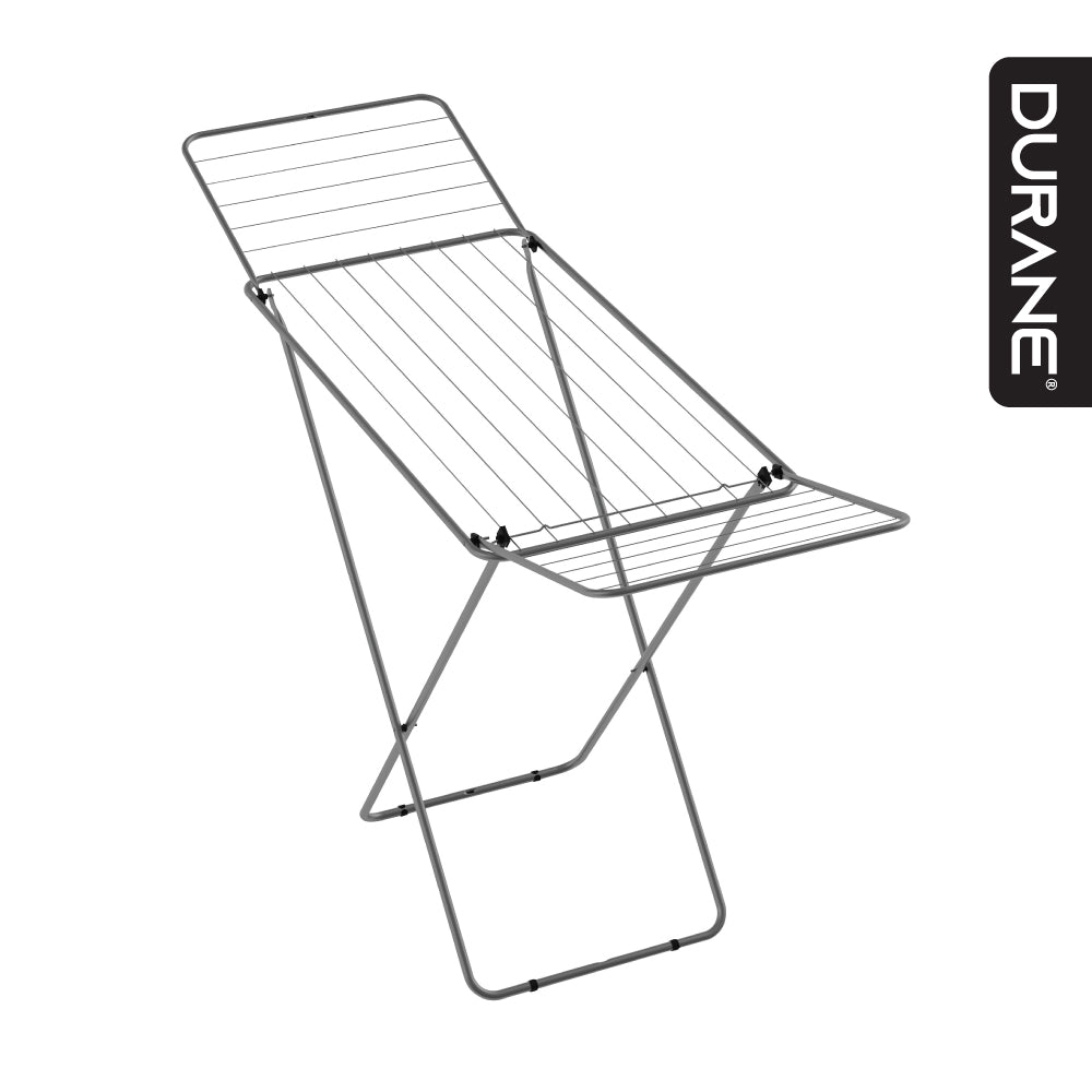 Durane Clothes Airer Dryer Foldable Black Maximum Load 18kg 10185 / AA2209 (Big Parcel Rate)