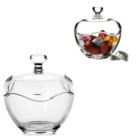 1 Piece Toscana Fancy Glass Candy Bowl In Gift Box 14.5cm x 13cm 98775 A (Parcel Rate)p