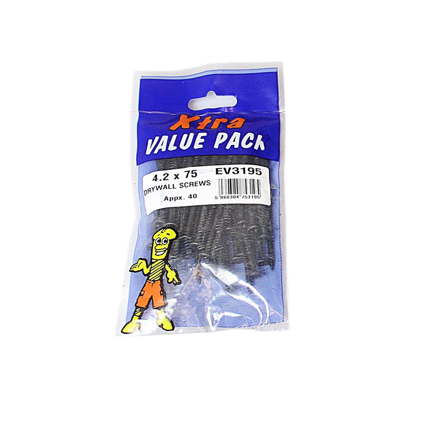 4.2 x 75  Dry Wall Screws Xtra Value 5319 Diy (Large Letter Rate)