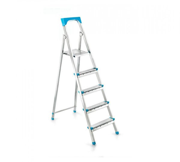 4+ 1 Multipurpose Metal Indoor Outdoor Step Ladder 11004 L5S (Big Parcel Rate)