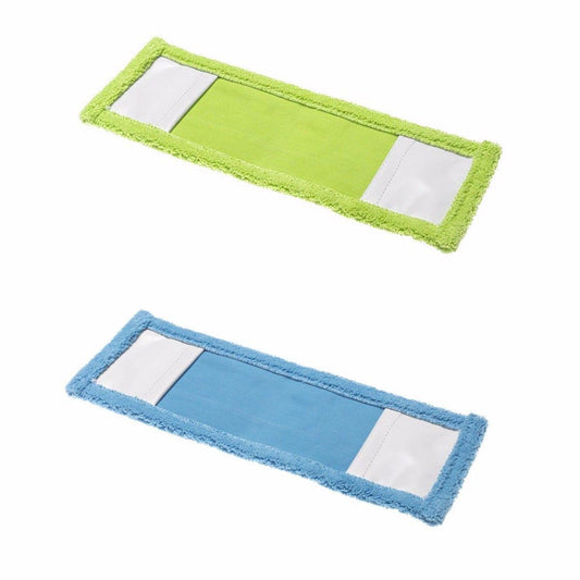 Microfibre Flat Mop Head Refill Replacement Cover 43 x 14cm Assorted Colours 2548 (Large Letter Rate)