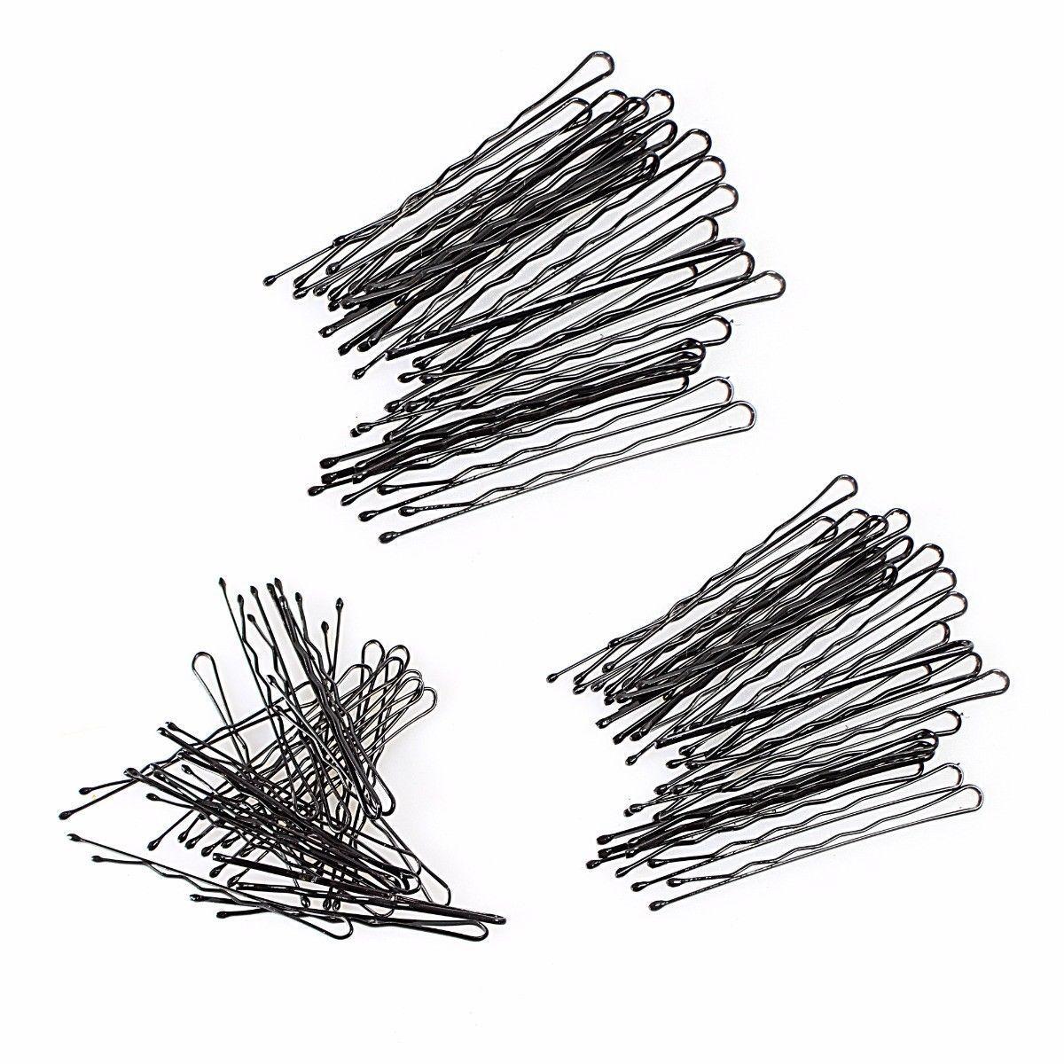 Pack of Black 144 Bobby Pins Hair Accessories 3118 (Large Letter Rate)