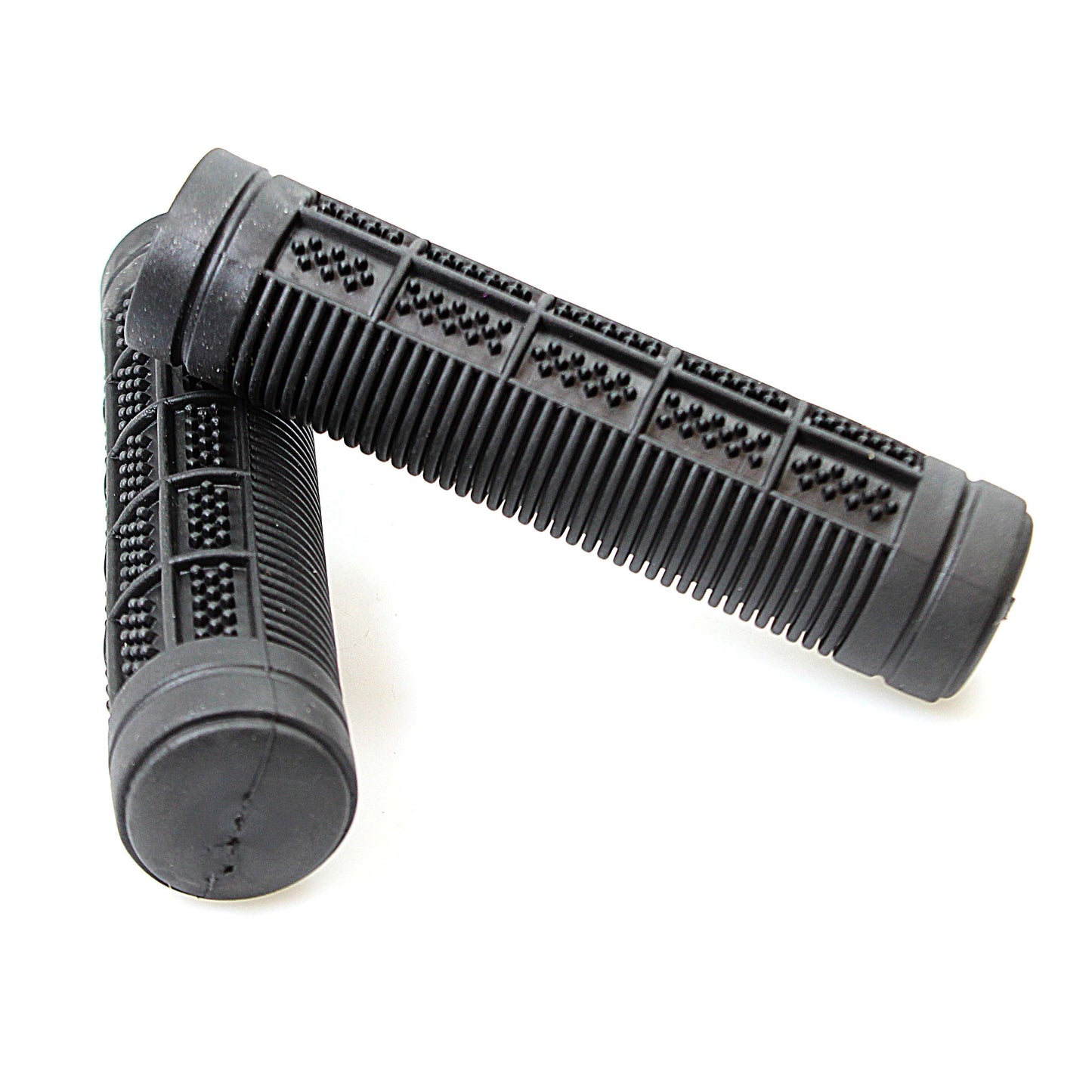 Bike Bicycle Rubber Grip Handles Pack of 2 Assorted Colours 1851 (Parcel Rate)