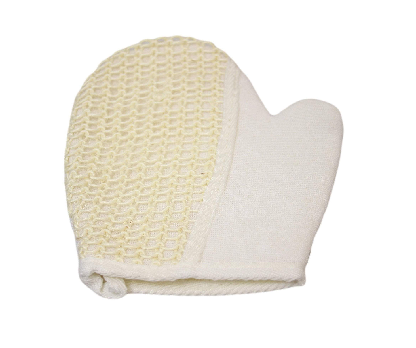 Double Sided Exfoliating Bath Spa Loofah & Towel Mitt Glove 5230 (Large Letter Rate)