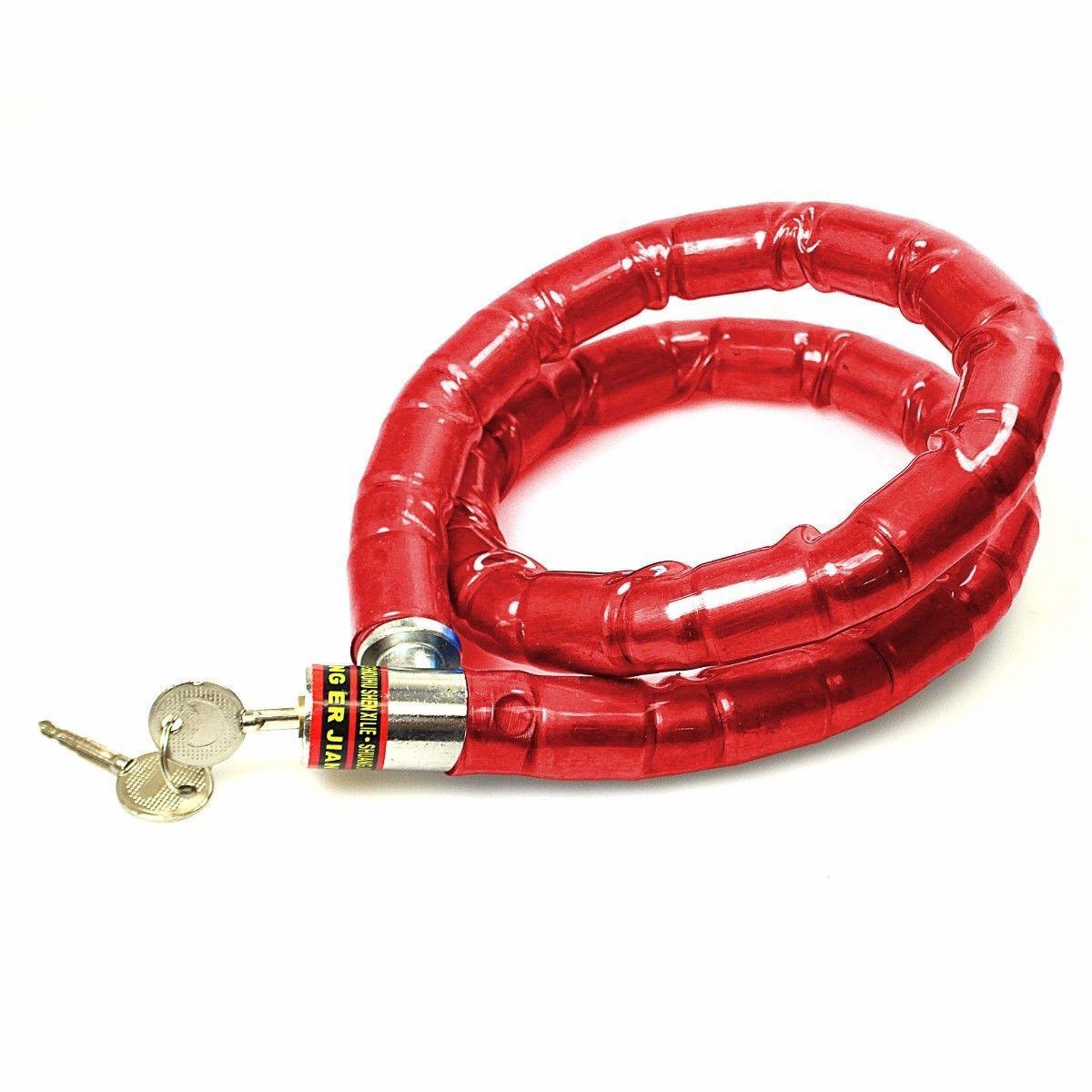 Heavy Duty Bicycle Bike Lock Assorted Colours 1903 (Parcel Rate)