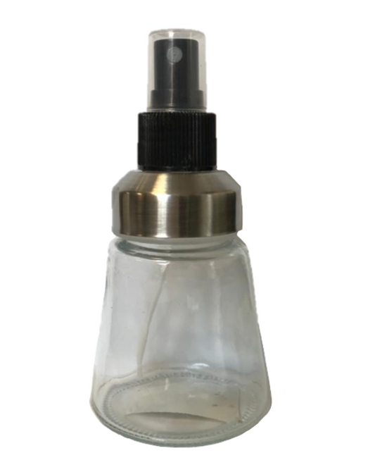 Clear Glass Kitchen Vinegar Spray Bottle 13.5 x 6.5 cm 125ml 7017 (Parcel Plus Rate)