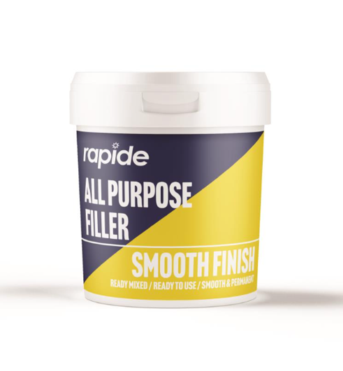 Rapide All Purpose Smooth Finish Filler Tub 470g 7156 (Parcel Rate)