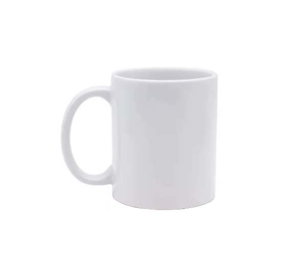 Plain Ceramic Tea Coffee Mug 9.5 x 8cm Assorted Colours 7933 (Parcel Plus Rate)