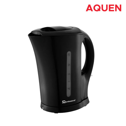 SQ Professional Aquen Fast Boil Cordless Kettle 1.7 Litre 2200W Black (Parcel Rate)