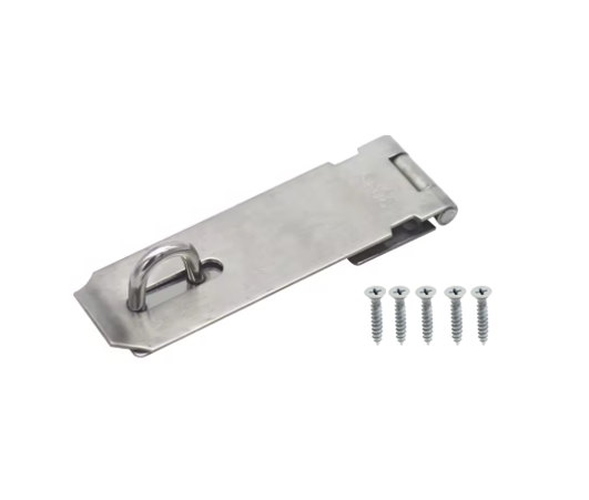 Stainless Steel Door Bolt with Screws 4" 8041 (Parcel Rate)