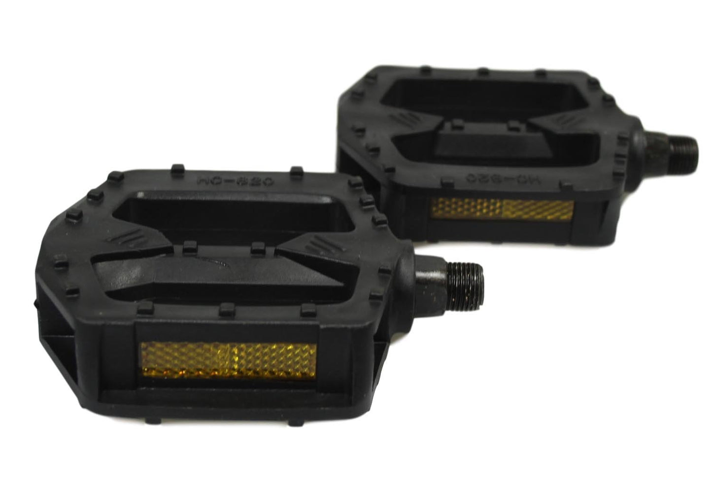 Bicycle Bike Pedals Black Neon Large Pedals Adults Bike 11cm  1852 (Large Letter Rate)