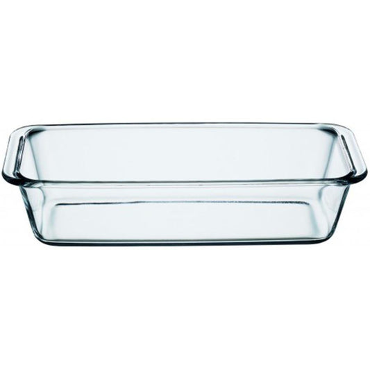 PB Borcam Rectangle Glass Cake Dish 1.63 Litre / 30cm 59104 (Parcel Plus Rate)