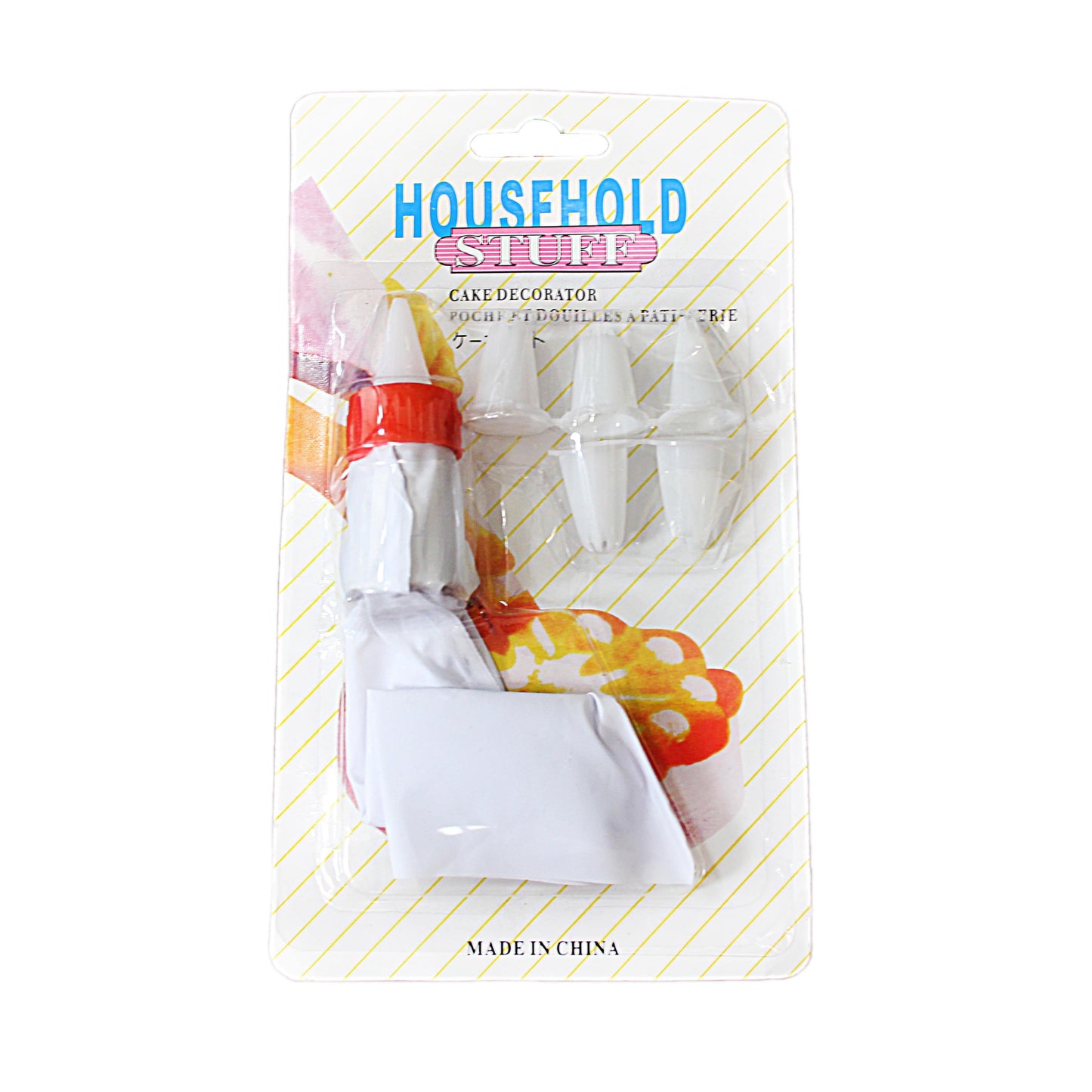 Household Stuff Cake Decorator Icing Bag With Nozzles 4664 (Large Letter Rate)