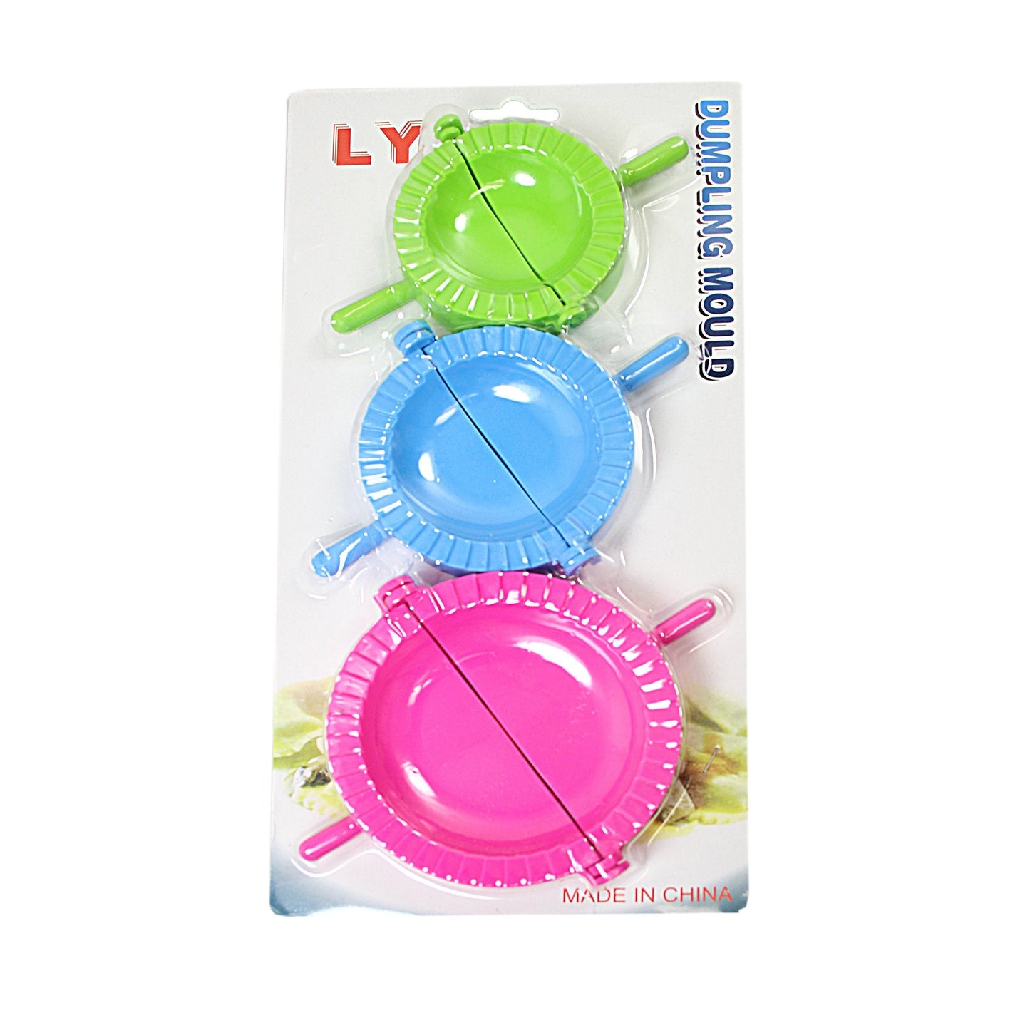 Dumpling Dough Tool Mould Easy Kitchen Maker Press Turnover 3 Sizes 1046  A (Large Letter Rate)