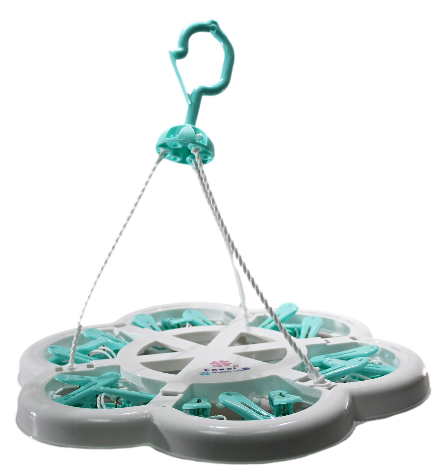 Clothes Peg Laundry Hanger 36cm Assorted Colours 5532 (Parcel Rate)