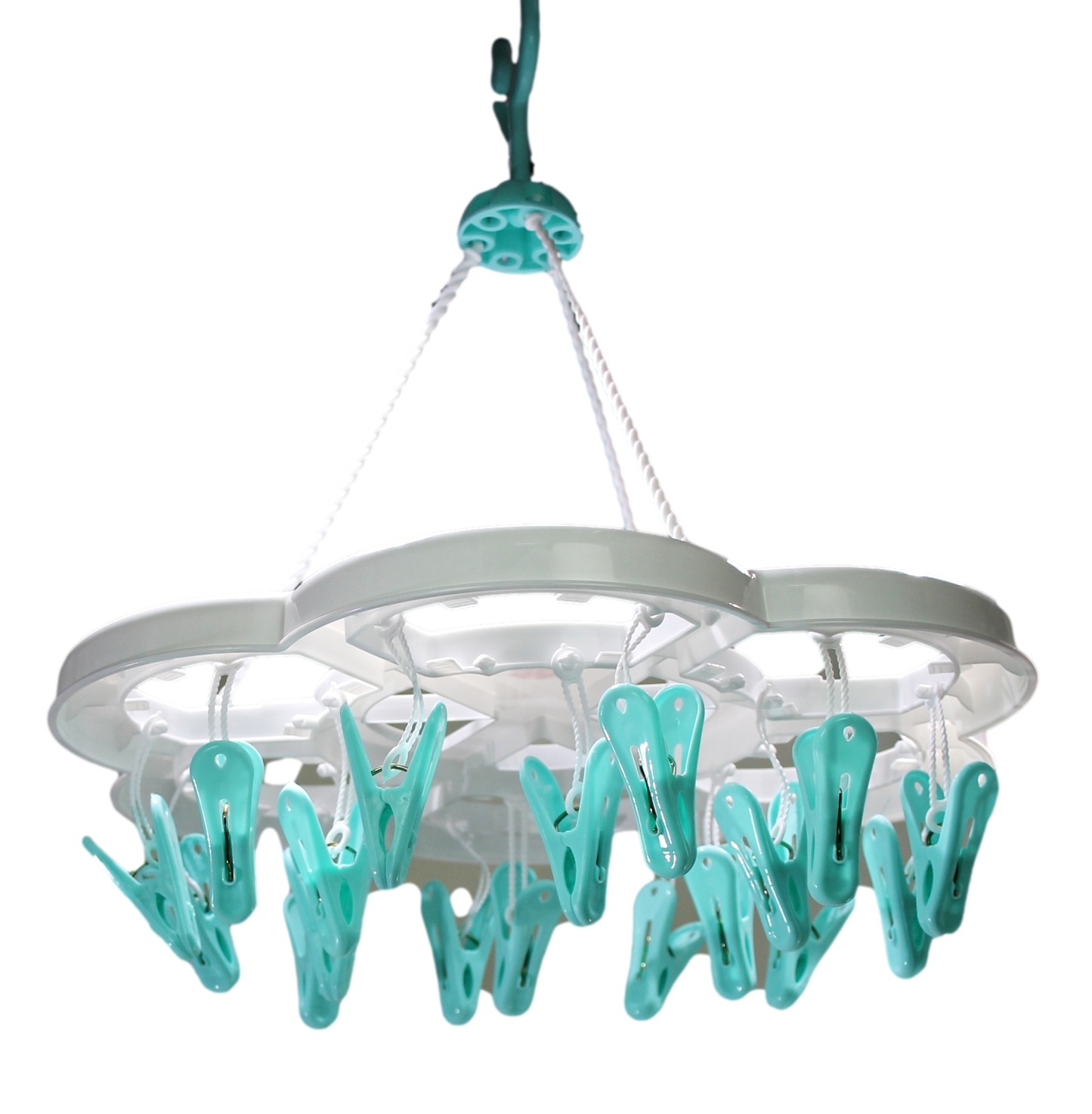 Clothes Peg Laundry Hanger 36cm Assorted Colours 5532 (Parcel Rate)