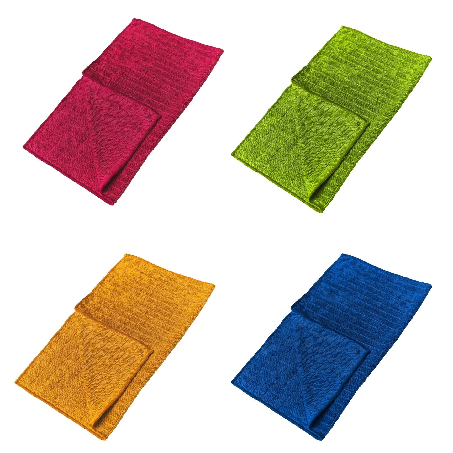 Microfibre Cleaning Cloth Towel Assorted Colours 0907 (Large Letter Rate)