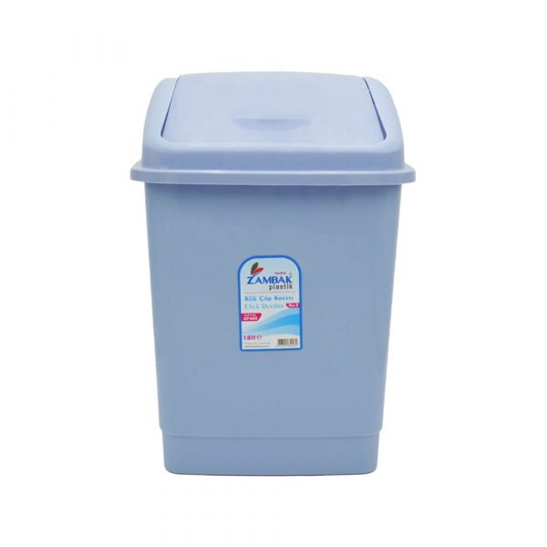 Plastic Swing Bin No.4 30L Assorted Colours ZP429 (Big Parcel Rate)
