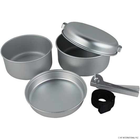 5 Piece Aluminium Cook Set Outdoors CW009