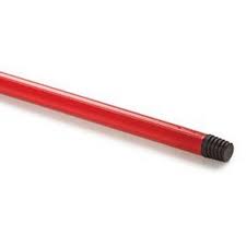 Plastic Wrapped Wooden Broom Stick with Screw End 25mm x 1200mm (120cm) Assorted Colours WS65 (Big Parcel Rate)