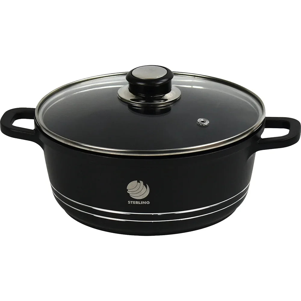 Non Stick Diecast Casserole Pot 20cm ST81849 (Parcel Rate)
