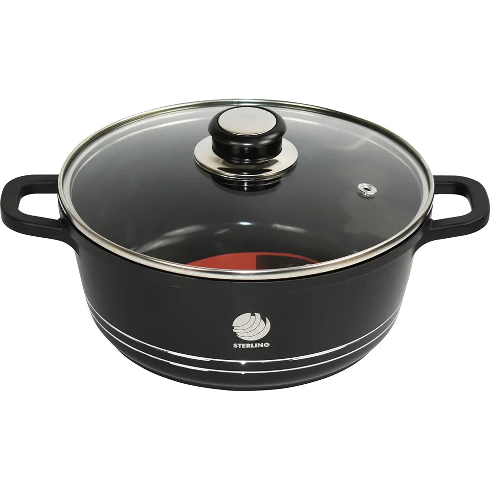 Non Stick Diecast Casserole Pot 20cm ST81849 (Parcel Rate)