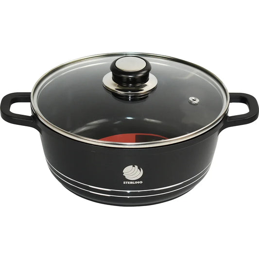 Non Stick Diecast Casserole Pot 20cm ST81849 (Parcel Rate)